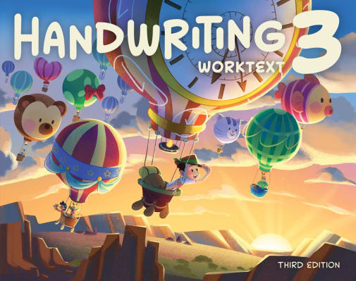 BJU Press Handwriting 3 Student Worktext 3rd Edition