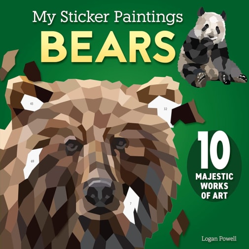My Sticker Paintings: Bears