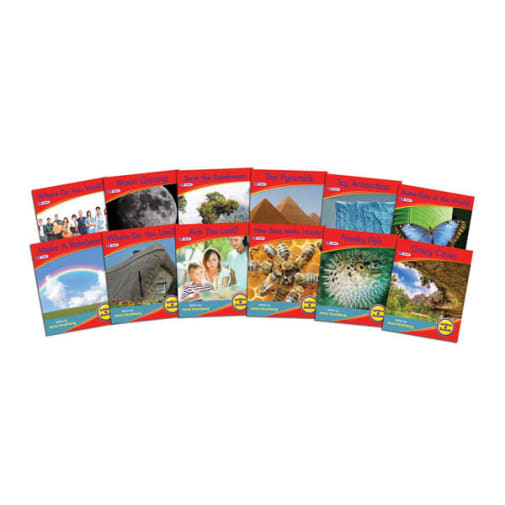 Decodable Readers: Non-Fiction Phase 6 Spelling (set of 12)