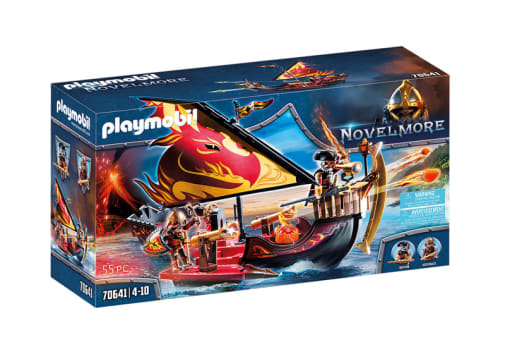 Playmobil Burnham Raiders Fire Ship (Novelmore)