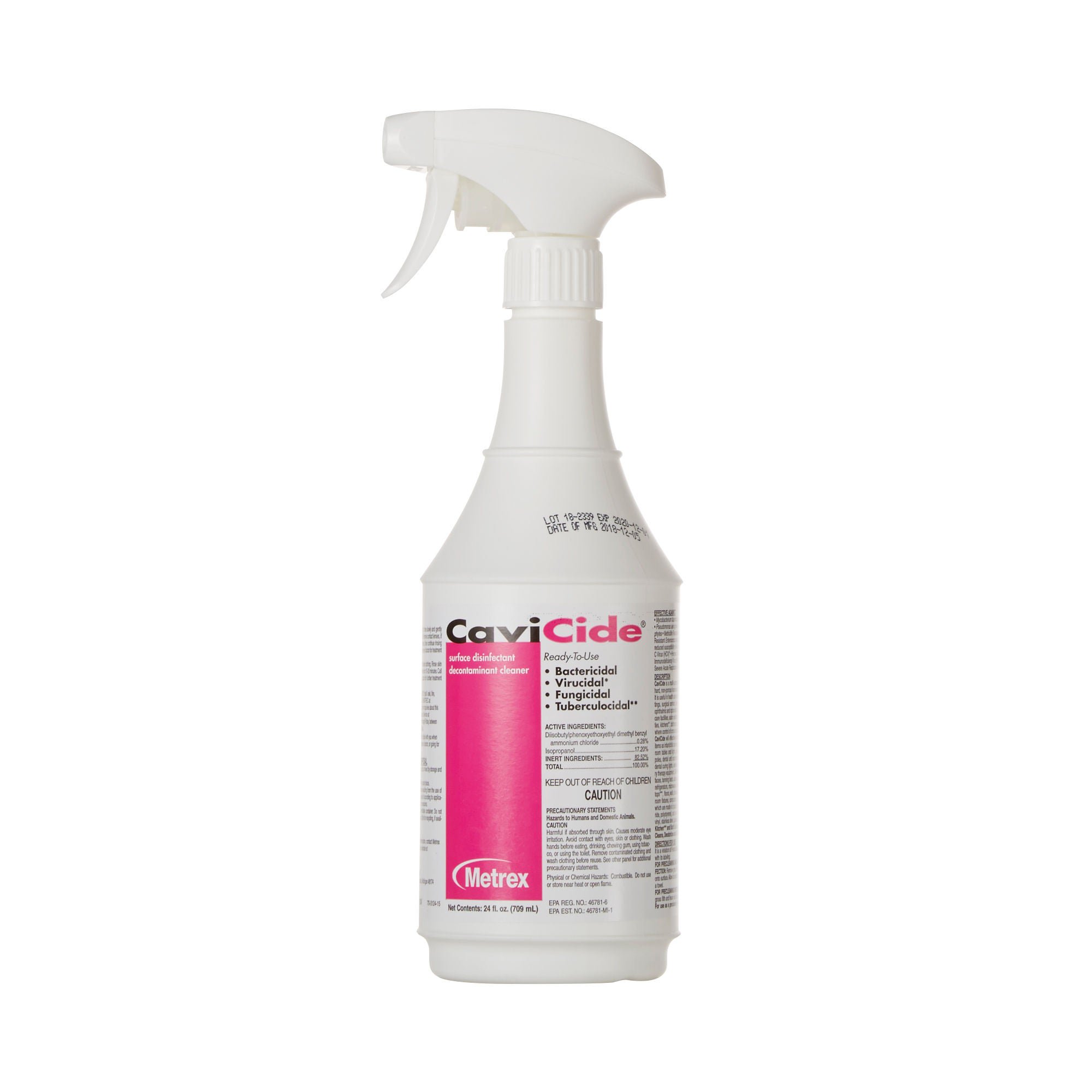 CaviCide Surface Disinfectant Cleaner, Alcohol Based, 24-ounce Bottle MK 210928