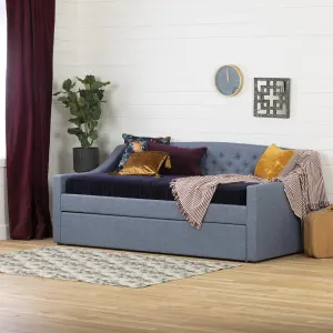 Upholstered Daybed With Trundle