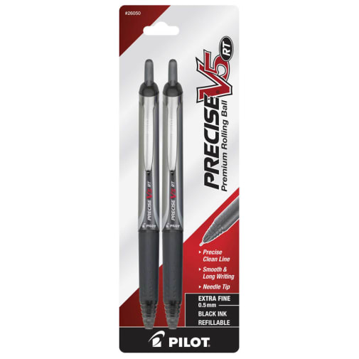 Precise V5 Extra Fine Point Pen - Black
