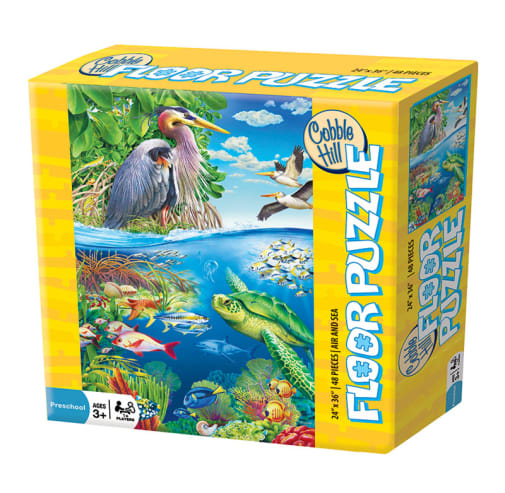 Cobble Hill Air and Sea Floor Puzzle (48 piece)