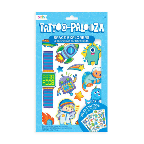 Tattoo-Palooza Temporary Tattoo - Space Explorer