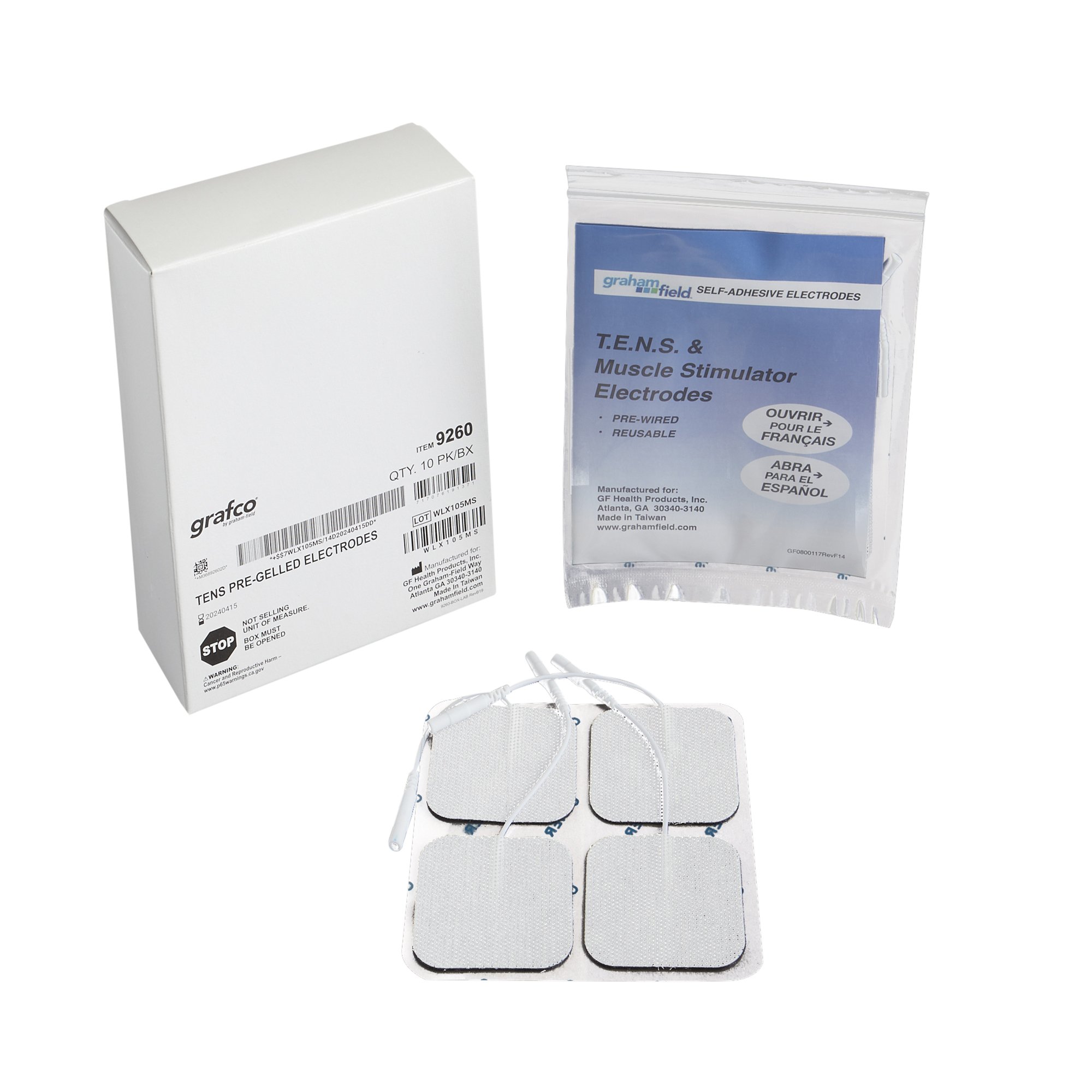 Electrotherapy Electrode For Grafco TENS and EMS Units MK 747191