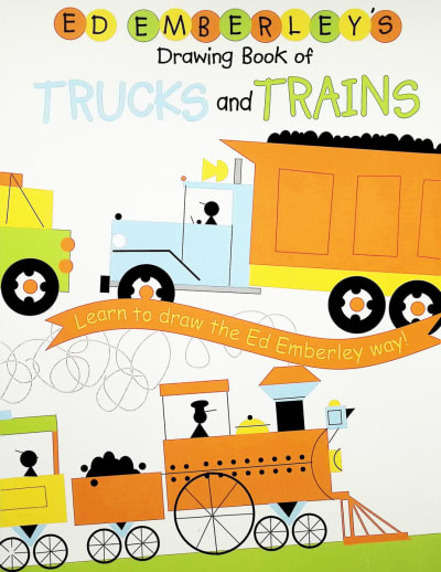 Ed Emberley's Drawing Book of Trucks & Trains
