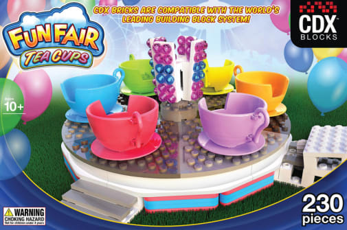 CDX Blocks Fun Fair Teacups