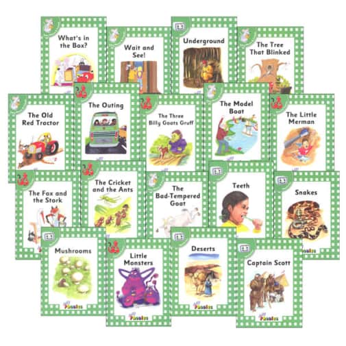 Jolly Phonics Decodable Readers Level 3 Complete Set (18 Titles)