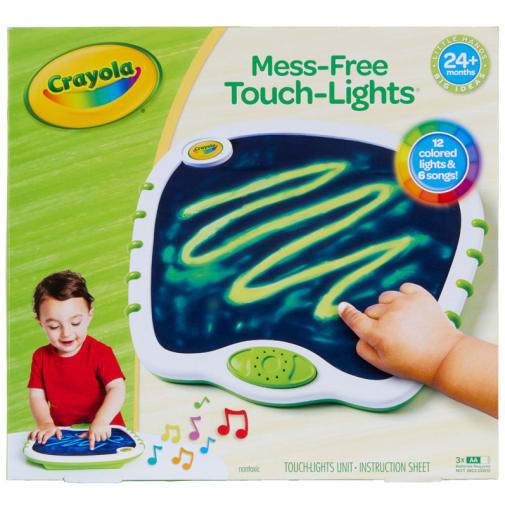 My First Crayola Mess-Free Touch-Lights Musical Doodle Board