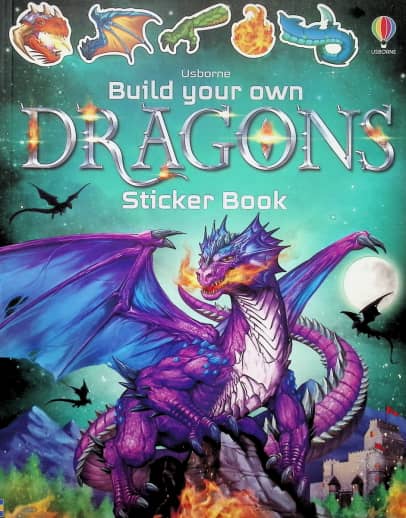 Build Your Own Dragons Sticker Book