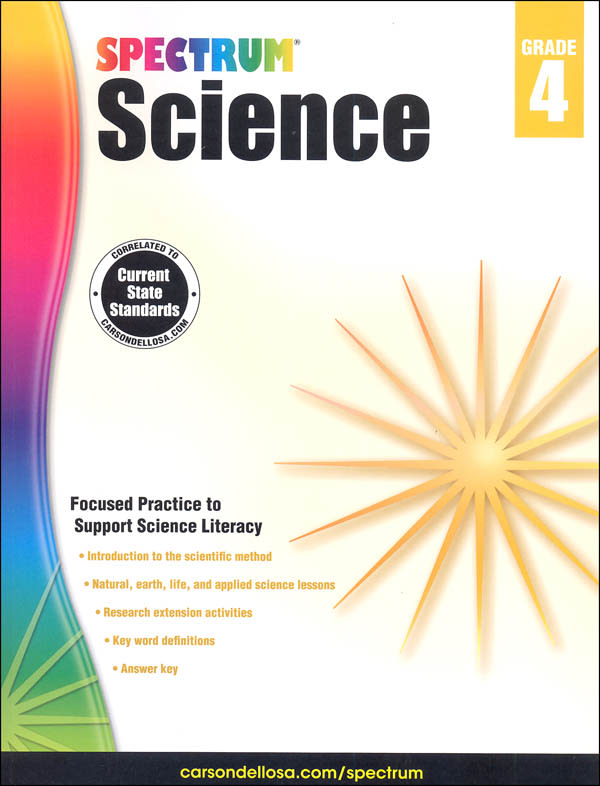 Spectrum Science 2015 Grade 4