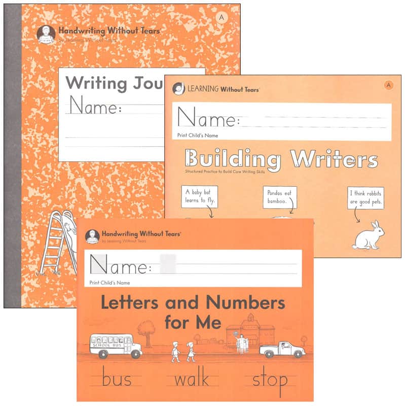 Learning Without Tears Grade K Student Package