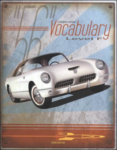BJU Press Vocabulary F Teacher 3rd Edition