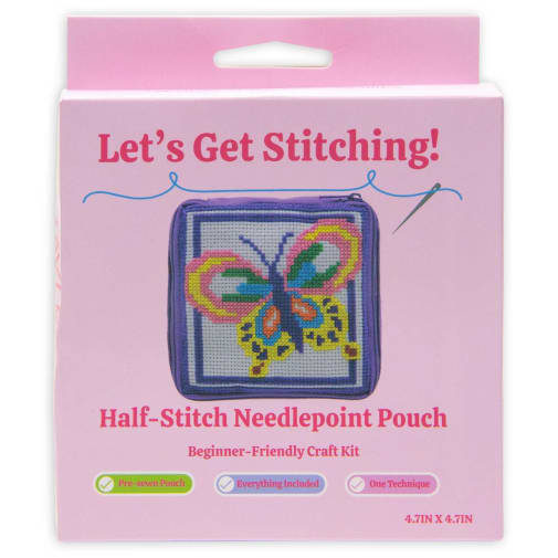 Let's Get Stiching! Butterfly Bag