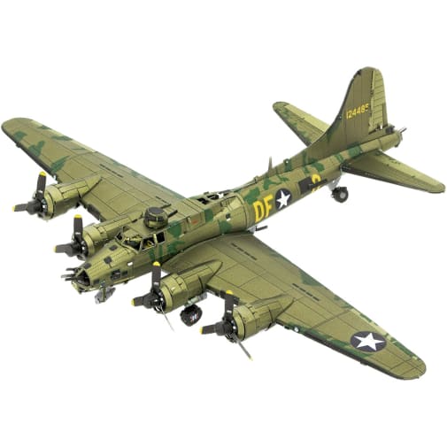 B-17 Flying Fortress - Color (Metal Earth 3D Laser Cut Model)