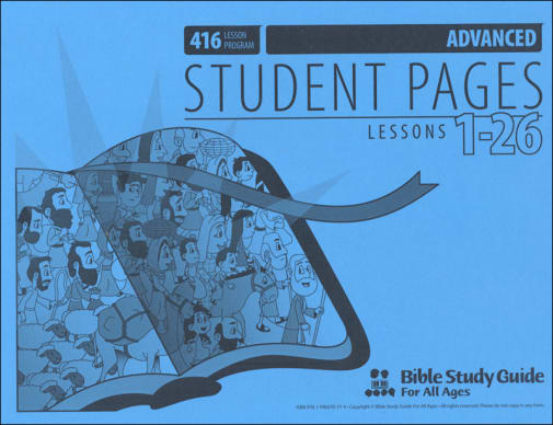 Advanced Student Pages for Lessons 001-26