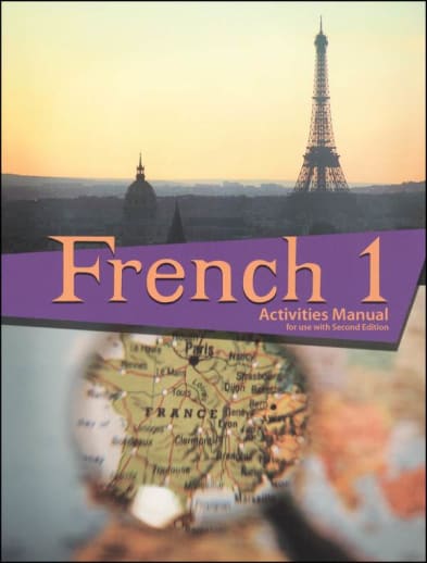 BJU Press French 1 Student Activity Manual 2nd Edition
