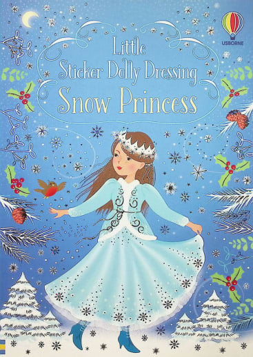 Little Sticker Dolly Dressing - Snow Princesses (Usborne)