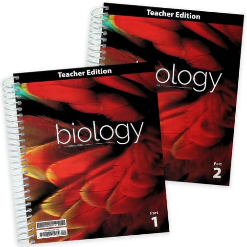 BJU Press Biology Teacher Edition 6th Edition