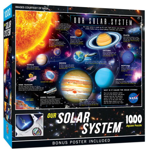 NASA - Our Solar System Puzzle (1000 piece)