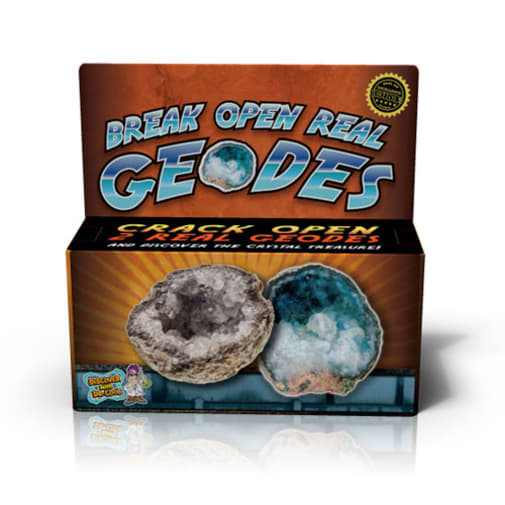 Break Open Real Geodes (2 Geodes)