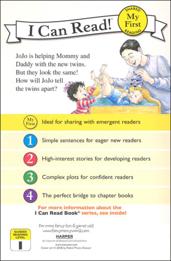 Fancy Nancy: JoJo and the Twins (My First I Can Read!)