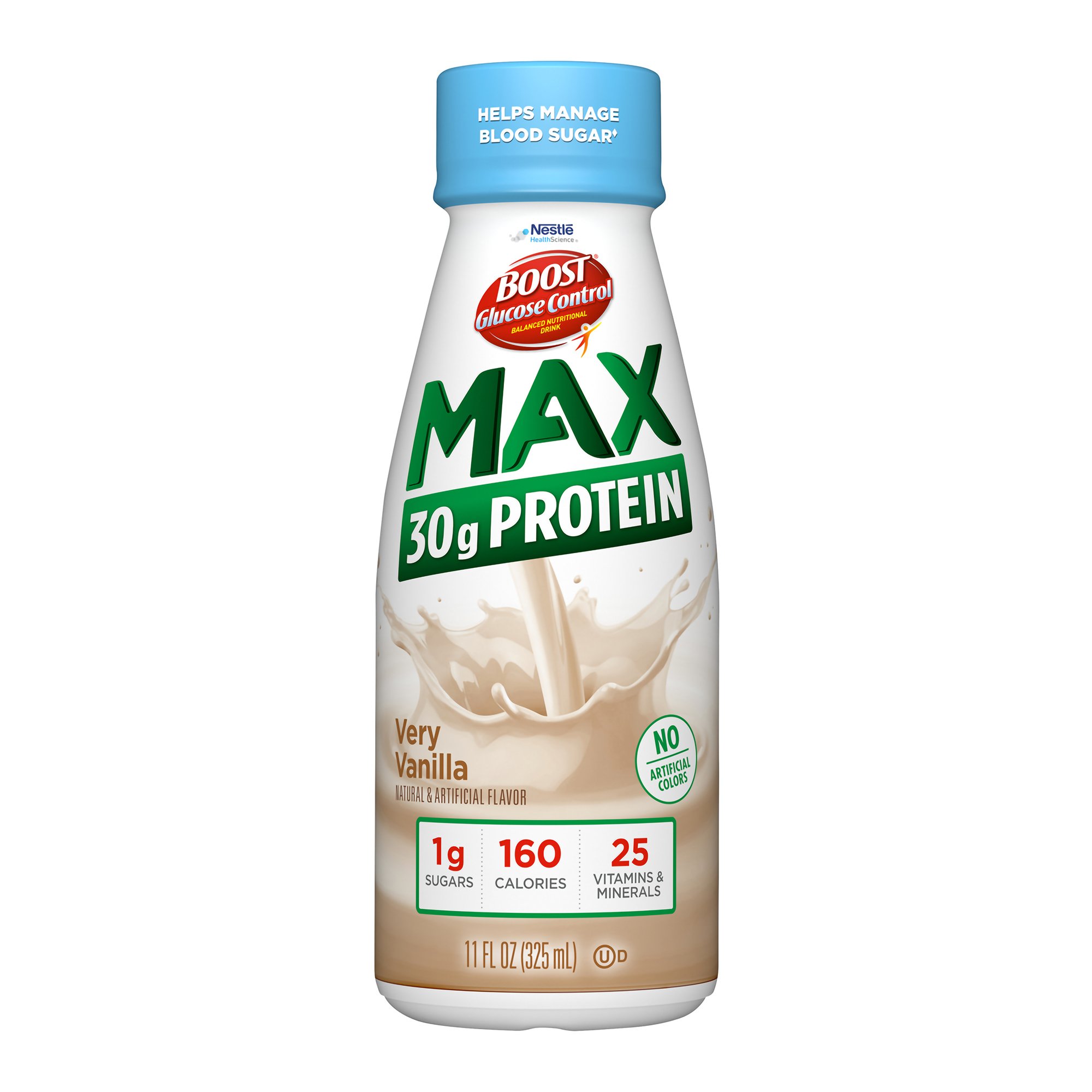 Boost Glucose Control Max Vanilla Balanced Nutritional Drink, 11-ounce Bottle MK 1192594