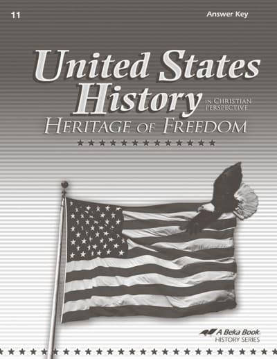 Abeka United States History: Heritage of Freedom Answer Key