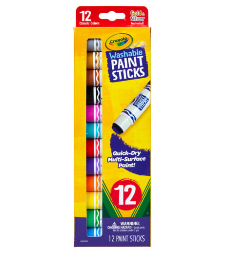 Crayola Washable Paint Sticks 12 count