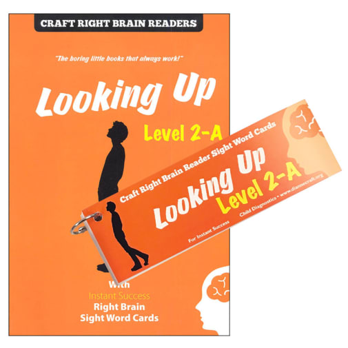 Looking Up Level 2-A (Craft Right Brain Readers & Cards)