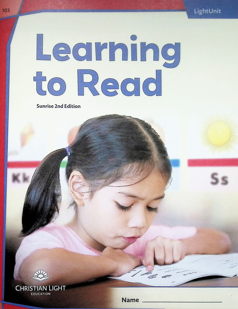 Learning to Read 103 LightUnit Sunrise 2nd Ed