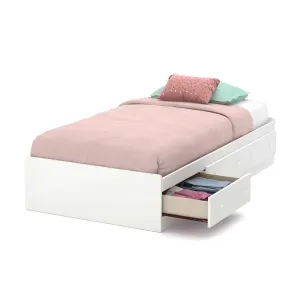 Cama individual de 3 cajones