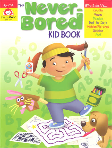Never-Bored Kid Book, Ages 7-8