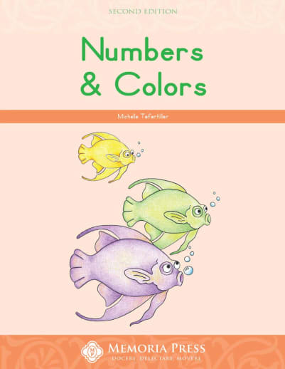 Memoria Press Numbers & Colors Book