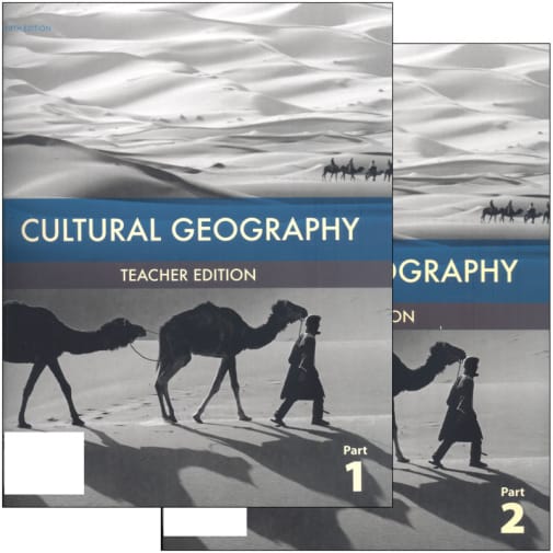 BJU Press Cultural Geography Teacher Edition 5th Edition