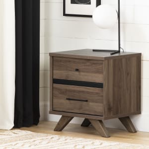 Flam - 2-Drawer Nightstand Flam - 2-Drawer Nightstand