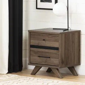 2-Drawer Nightstand - End Table with Storage