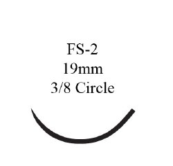 Coated Vicryl Suture with Needle MK 104373