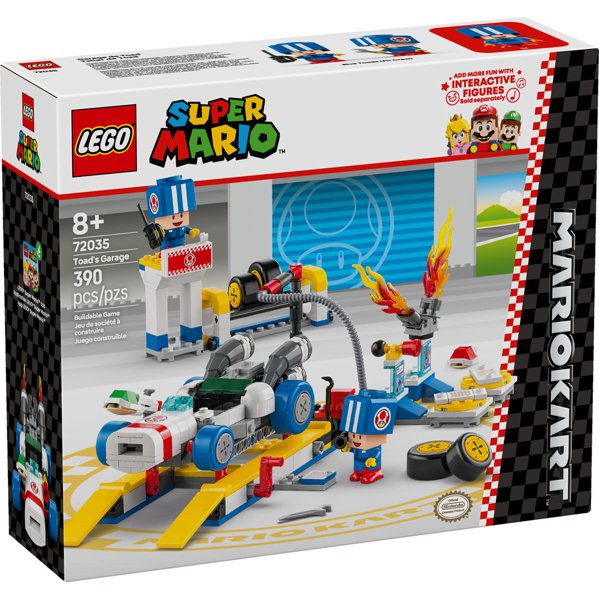 LEGO Super Mario: Mario Kart - Toad's Garage (72035)