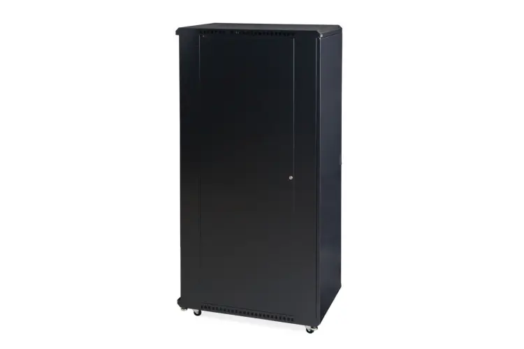 37U LINIER Server Cabinet - Solid/Solid Doors - 36in Depth