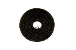 Velcro Qwik Tie Roll, 3/4in x 5in, Qty 180, Black