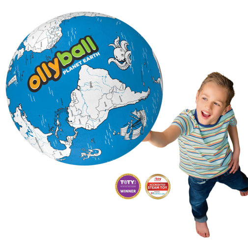 Smooth Ball Ollyball Ballon De Jeu Multicolore Pour Intérieur Et Extérieur - Jouet Ballon De Foot Interieur