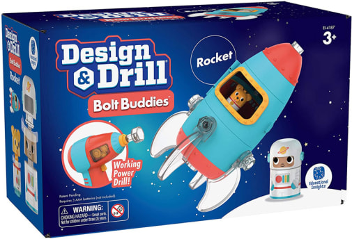 Design & Drill Bolt Buddies Rocket