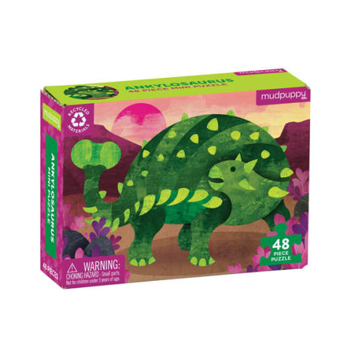 Ankylosaurus Mini Puzzle (48 pieces)