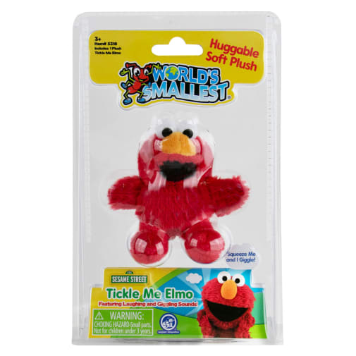 World's Smallest Tickle Me Elmo