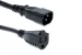 AC Power Cord, C14 to 5-15R, 16 AWG, 1ft