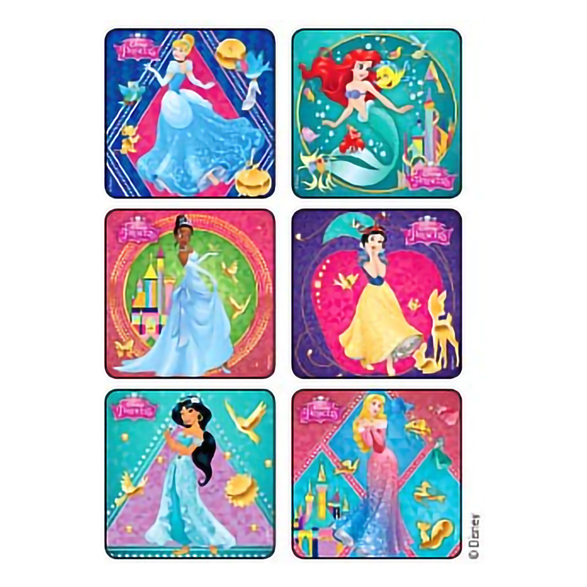 Medibadge KLS Disney Princesses Glitter Stickers MK 1014285