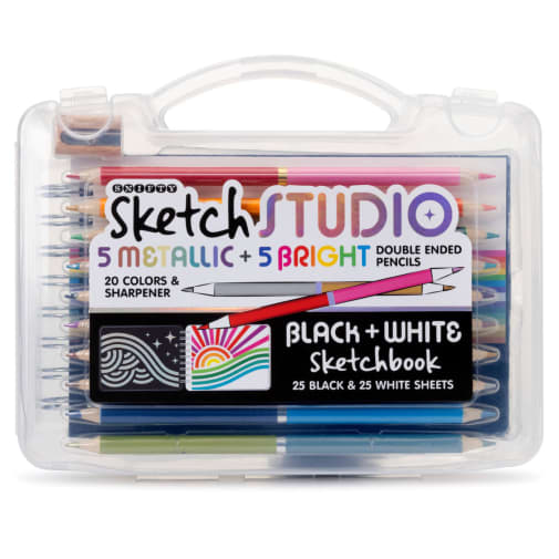 Sketch Studio Black & White Travel Set