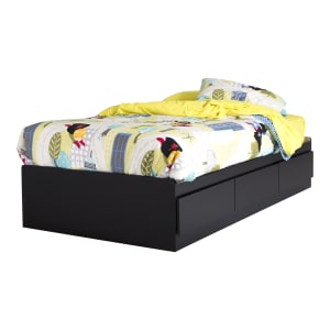 Cama individual de 3 cajones